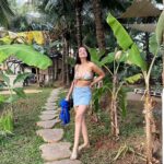 Sherlin Seth Instagram - Mountain baby, living a coastal life✨ @palmorama.goa . . . . . . . . #goa #sherlinseth #explorepage #explore #viralpost #bikinigirl #bikini #denim #miniskirt #minimalist #tamilactress #tamil #bollywoodmovies #bollywood #forthegram #forme #foryou North Goa