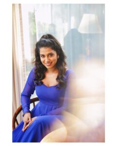 Shilpa Manjunath Instagram - 💙💙

📸 @bhoopalm_official 
💄 @teddy_palette 
Hairstyle-@hairstoriesbypriyanka 
@makmediaandentertainment @mani_aka_mak @karthikrengaraj