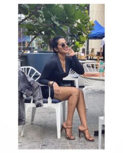Shilpa Manjunath Instagram - Back in black 😘