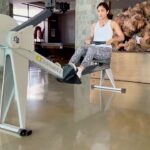 Shilpa Shetty Instagram – Row Row Roarrrrr your machine🚣‍♀️
Gently by the sea🌊 
Merrily Merrily Merrily Merrily 😍
Life is about being HEALTHYYYYYYYY💪🎶🎵🎤💪
Some days are slow, but you have to keep rowing! It actually is a full-body workout. 
You use your lower body muscles to propel your body back and your upper body muscles to row. The best part is all the major muscles worked in every stroke:
* Quadriceps 
* Calves
* Glutes
* Chest 
* Back
* Arms
* Abs
Rowing not only builds power, but also strengthens and tones your muscles. We It is an excellent cardiovascular exercise that helps in fat loss .Being low impact, it does not put any added stress on the joints.
Have you tried this exercise before? What was your experience like, let me know in the comments below💪

@simplesoulfulapp @yashmeenchauhan 

#SwasthRahoMastRaho #MondayMotivation #FitIndiaMovement #SimpleSoulful #SSApp #FitIndia #rowing #fitness #reels