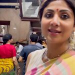Shilpa Shetty Instagram – Back to my native roots  Mangalore .
Paying my obeisance to our Kuldevi #Kateeldurgaparmeshwari  and Introducing my Mangalorean heritage and culture to my children , that I am so proud of . 😇🧿♥️🙏 

 #mangalore #home #culture #gratitude 
#bunt #pride