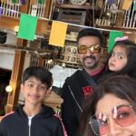Shilpa Shetty Instagram - Babies’ day out😍 that knocked us out 😂🤪♥️ 📍 Alton Towers 🎢🎡 #LondonDiaries #vacay #familytime #grateful #blessed