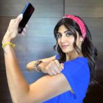 Shilpa Shetty Instagram - नारी शक्ति।⭐ Regardless of which culture, region, country, or era we belong to; women have always demonstrated immense strength and unspeakable volumes of grit. Here's to every woman who has fought stigma, trauma, abuse, and other hurdles to achieve their dreams. Now, with technology at our disposal, let's work together to empower women and other marginalized groups, who are still fighting their battles for a better life. That would truly make it a 'Happy' Women's Day! ♥️💪🚺 #InternationalWomensDay #DigitALL #EmpowerWomen #BetterTomorrow #RosieTheRiveter