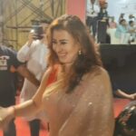 Shilpa Shinde Instagram – Some glimpses from last evening, with some special near & dear ones.. 
Great fun at Navratri utsav with garba queen #falgunipathak ji

Thanks @colorstv for inviting us to the event

VC @ashutoshshindephotography

BG Song Indhana Winva by beloved @falgunipathak12 ji

#jdj10 
#jhalakdikhlajaa 
#garba #mumbai #navratri 
#garbaqueen
#falgunipathak