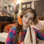 Shilpa Shinde Instagram - 🤍❤🤍❤ #ShilpaShinde #goodmorning #saturday #saturdayvibes #trending #picoftheday #saree #sareelove #southindiansaree #funtimes #saturdaymood