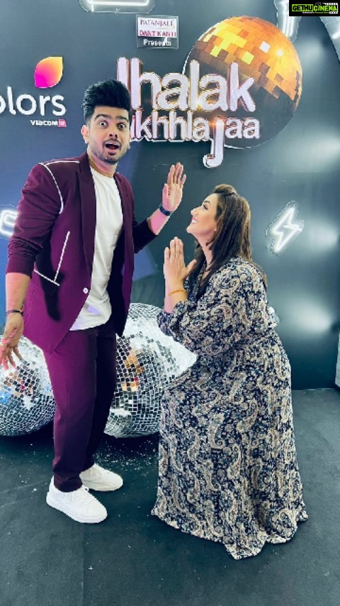 Shilpa Shinde Instagram - I am teaming up with @nishchal08 in #JhalakDikhhlaJaa ๐He is so cute๐๐ #jhalakdikhhlajaa10 #JDJ #jdj10 #shilpashinde #trending #reelsinsta #viralvideos #danceshow #weekend #saturdayvibes #instareels #reels #dance #saturday #excited