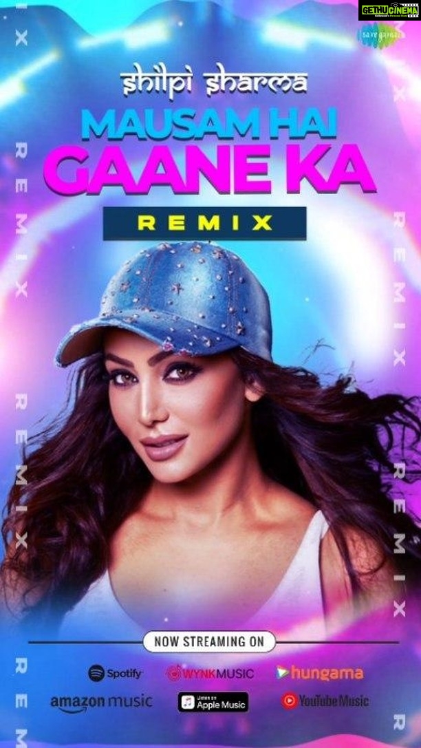 Shilpi Sharma Instagram - Bringing back the magic of Bappi Da with my latest remix of Mausam Hai Gaane ka ! ๐ถ๐ง Thrilled to share this with you all on Sa Re Ga Ma Music! #BappiLahiri #MausamHai #Remix #SaReGaMaMusic #NewRelease" @saregama_official