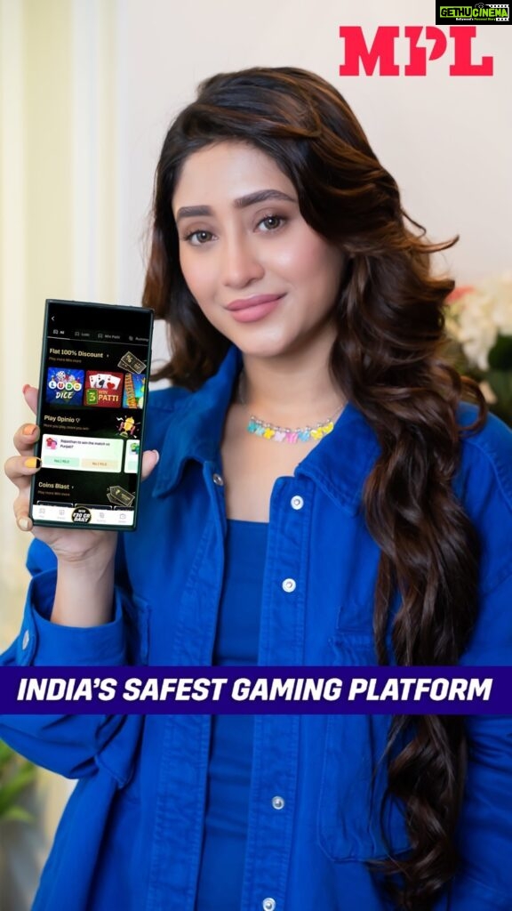 Shivangi Joshi Instagram - Fraud aur cheaters yaha nahi rakh sakte hai pao Befikr hoke MPL par khelne aao #DarrKoHataoBadaKhelJao Download the MPL Pro app NOW! (Link in bio) Use Sign up code - SHIVANGI30 & get 30,000 welcome bonus Win up to 30 crores daily on India’s Safest Gaming platform . #MPL #MPLPro #PlayMPL #onlinegaming #onlinegamingcommunity #mobilegaming #mobilegamingcommunity