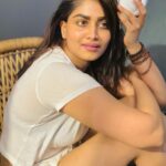 Shivani Narayanan Instagram - Hi how u all doing 😉👋 Clicks after a Green Tea 🤷🏻‍♀️