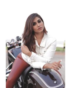 Shivani Narayanan Instagram - Weekend chilling be like 😉 #bmwr18 Concept @shamini_shankar_official Photography @sathish_photography49 Makeup & Hair @ratnamakeupartist Thanks for the bike bro @mohankumartoday 🏍️ #bmwr18