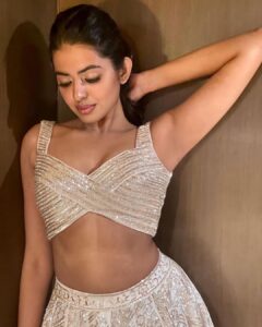 Shivani Rajashekar Instagram - Pc @shivathmikar 💛 Wearing @varunchakkilam ✨ Styled by @officialanahita ✨