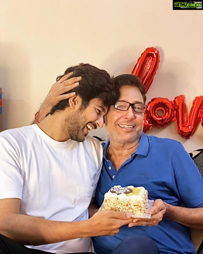 Shivin Narang Instagram - Happy Father’s Day ♥️ You are the Reason of my happiness and my strength…. Thankuu God for being so kind ,giving me my best friend , my mentor, my inspiration, my hero in form of my DAD…. Luvuu PAPPA