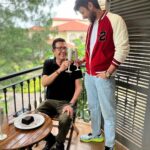 Shivin Narang Instagram - Happy Birthday Dad ♥️ You are the reason of my smile , my happiness, my dreams , one stop solution for everything in this world. Can’t ask for anything more in this life 🤗 Thank you God for everything 🎂🙏♥️ 🥂