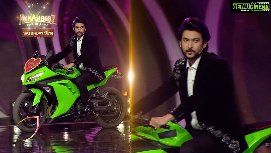 Shivin Narang Instagram - Entry to ♥️ Don’t miss Today 9 pm #Hunarbaaz desh ki shaan @colorstv This evening gonna be full of fun and romance . @karanjohar @parineetichopra @mithunchakrabortyofficial @haarshlimbachiyaa30 @bharti.laughterqueen . Styled @shriyanka1 MUH @digambar103 @naiknikhil74 @nayanc2109 @misaw_holic