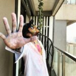 Shivin Narang Instagram - Happy Holi …. Apni thodi late tak chalti hai 🎨 ❤️ . . #happyholi #shivinnarang #photodump