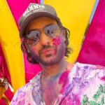 Shivin Narang Instagram - Happy Holi …. Apni thodi late tak chalti hai 🎨 ❤️ . . #happyholi #shivinnarang #photodump