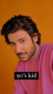 Shivin Narang Instagram - 90’s kid ❤️
.
.
#shivinnarang #TumMileDilKhile #bollywood90s 

📸 @indoframes_ 
@influencer.city
Mua : @digambar103