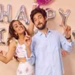 Shivin Narang Instagram - Happy happy birthday 🎂🎂🎂to the person who always brings smile on my face my coffee partner ☕️ my shona @sonalikukreja_ 🎂❤️🤗🤗 🥳🥳🥳🥳🥳🥳 wish u all the happiness and thankuu fr being you always and thankuu fr bearing me … u r the bestest😋 ☕️ ✈️ 🐶 🤗🤗❤️