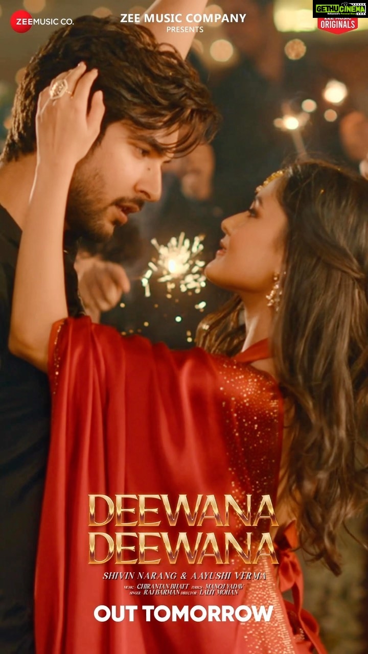 Shivin Narang Instagram - Deewana Deewana out Tomorrow ♥️ . #ZeeMusicOriginals @shivin7 @aayushiivermaa @chirantannbhatt @manojyadavwrites @iamrajbarman @lalitmohan08 @anuragbedii @zeemusiccompany @rhythmsanadhya @narendramohanfilms . @atmikatiwari @digambar103