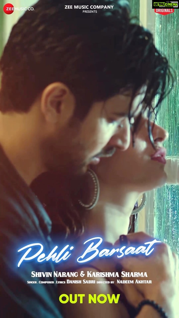 Shivin Narang Instagram - #PehliBarsaat OUT NOW 🌧️♥️ . . #ZeeMusicOriginals @shivin7 @karishmasharma22 @DanishSabari12 @onlinenadeem @saibabastudios @ashishrai666 @anuragbedii @zeemusiccompany Team : @atmikatiwari MUH @digambar103