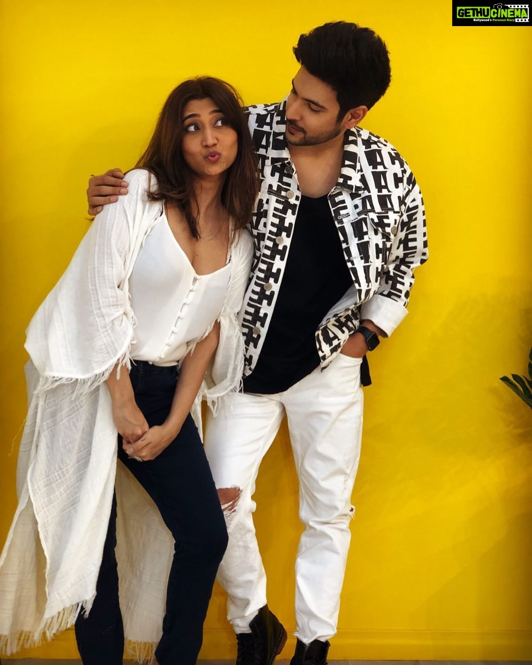 Shivin Narang Instagram - Happy birthday @shriyanka1 You are my Veracious witness , Gastronome, a Solitudinarian , Cynophiles , my shriyanks ,my sis ♥️ Lots n lots of love to you wanna see you soon with our katagelasticism sessions ♥️🤗