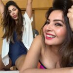 Shonali Nagrani Instagram - I LOVE YOU my KOTAK:)🧿 @karishmakotak26 #valentine #valentineday #sista #love #sisterslove❤️ #saucyandsassy #girlswholift #iloveyou 🧿
