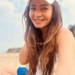 Shonali Nagrani Instagram - Early morning beach walk:) It’s hard to wipe that grin off. #beach #beachvibes #smile #beachlife #beachwalk #goa #newyear2023 #newyear #bliss #sea #sealife #sand #sunshine #vitaminsea