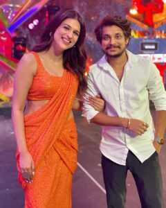 Shraddha Das Instagram - With the gorgeous and lovely ❤️❤️❤️ @shraddhadas43 garu … 🥰💕 FAV one and missing fun