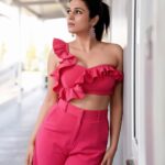 Shraddha Das Instagram - Dhee 15 Quarterfinals In @ahiclothing Pr : @sonyashaikh Jewellery : @the_jewel_gallery Styling : @avanipratapgumber Hair : @salomipillai Make up : @hareshwarp 📸 @stolenartss_photography #dhee #coordset #pinkpinkpink Hyderabad India