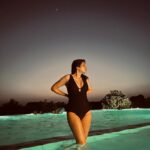 Shraddha Das Instagram - About last night! Swimming under the stars 🤩✨⭐️ Discovered another new place just a few hours from home ! @canaryislandslonavala Canary Islands Resort & Spa