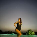 Shraddha Das Instagram - About last night! Swimming under the stars 🤩✨⭐️ Discovered another new place just a few hours from home ! @canaryislandslonavala Canary Islands Resort & Spa