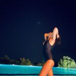 Shraddha Das Instagram - About last night! Swimming under the stars 🤩✨⭐️ Discovered another new place just a few hours from home ! @canaryislandslonavala Canary Islands Resort & Spa