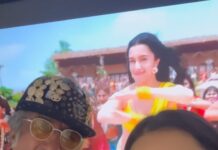 Shraddha Kapoor Instagram - #MaaroThumka 💃🏻🕺🏻 Best Thumkas meri story pe jayenge!!!💛