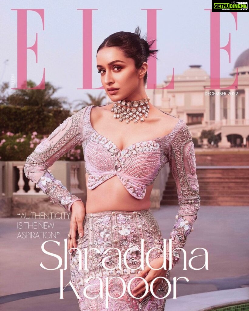Shraddha Kapoor Instagram - #ELLEAnniversaryIssue: Walk into our office when we’re closer to an ELLE cover shoot, and you’ll feel the intense buzz. Our fashion team is running around carrying heavy couture and putting together the outfits for each look; another teammate is glued to her phone, coordinating with the celebrity team to ensure everything goes as planned. And on the day of the shoot, we can merely pray for things to go smoothly. At this point, stress levels have hit way above the roof. When the fashion team returned from the shoot with @shraddhakapoor, they were chirpier than usual (a great sign), and I was intrigued. When asked what it was like working on set with the celebrity, they simply said, “She’s a breath of fresh air.” Head to the 🔗in bio to read about our digital cover star. ___________________________________ On @shraddhakapoor: Isabelle - Signature Mermaid blouse with Mermaid cut Lehenga set by @papadontpreachbyshubhika. Aangan necklace, plique-a-jour ring, polki ring, all by @raniwala1881. Location Courtesy: @rafflesudaipur ___________________________________ ELLE India Editor: @aineenizamiahmedi Photographer: @shivamm_paathak Jr. Fashion Editor: @shaeroy Words: @eatstylego Cover Design: @xunayana Hair & Makeup: @florianhurel (@latelierartistmanagement) Production: @balancedxposure Editorial Assistant: @riyasaysgohome Assisted by: @komal_shetty_, @kaayyyfr (styling), @bhaktilakhani (hair & makeup) Brand Coordinator: @aangss Artist’s PR & agency: @spicesocial, @collectiveartistsnetwork ___________________________________ #ShraddhaKapoor #ELLEIndia #Bollywood #Celebrity #ELLEDigitalCover