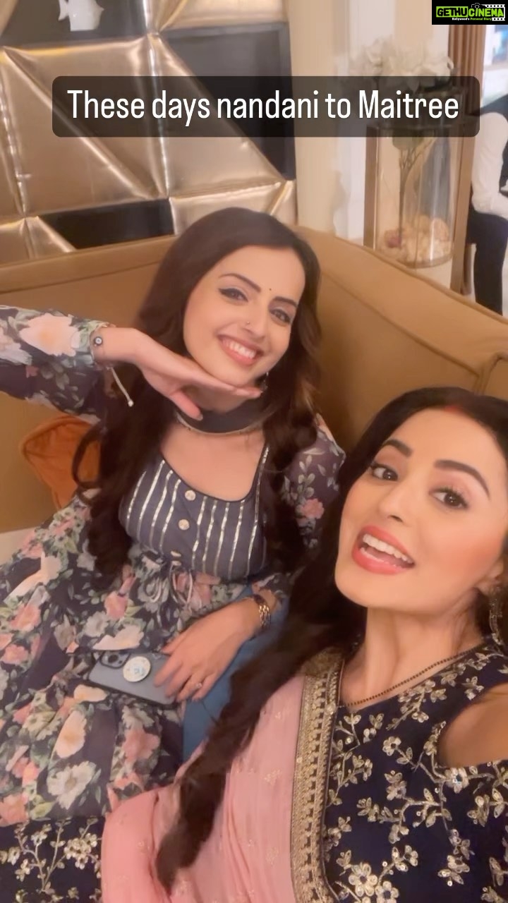 Shrenu Parikh Instagram - Friendship 👠#maitree #nandani #bhaweekachaudhary #shrenuparikh