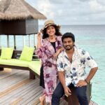 Shreya Anchan Instagram – A bit mature “you” 
A bit crazy “me” 
Makes a perfect “we” 
#saranghae #oppa #🫰🏻❤️🧿

#maldivedays❤️ #touron @touronholidays 💕