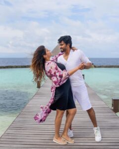 Shreya Anchan Instagram - My world ❤️ 
@shreyaanchan_official 😘

#maldives #vacation @touronholidays