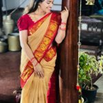 Shreya Anchan Instagram - Saree @mathugai_handlooms ❣️