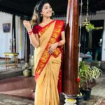 Shreya Anchan Instagram - Saree @mathugai_handlooms ❣️
