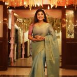 Shreya Anchan Instagram - Saree : @aa_silks_ 💕 Jewels : @peacockjewel 💕