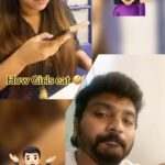 Shreya Anchan Instagram - … How girls eat 💁🏻‍♀️(vs)🤷🏻‍♂️boys … @shreyaanchan_official 🤪