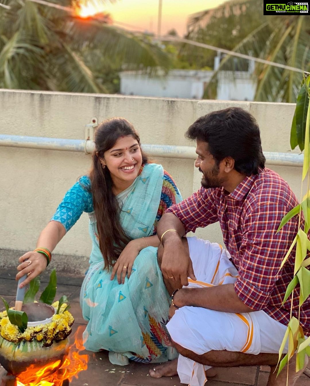 Shreya Anchan - 148.2K Likes - அனைவருக்கும் இனிய தமிழர் திருநாள் நல்வாழ்த்துகள் 🌾☀️
#pongalcelebration ♥️
