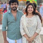 Shreya Anchan Instagram – #tirupati temple visit 🙏🥰🧿
