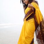 Shreya Anchan Instagram - Life Has Been a Blessing Since The Day i Met You ♥️ . . . . . VC : @dhanush__photography Location: @icchennai Saree : @kovaipattu 💕