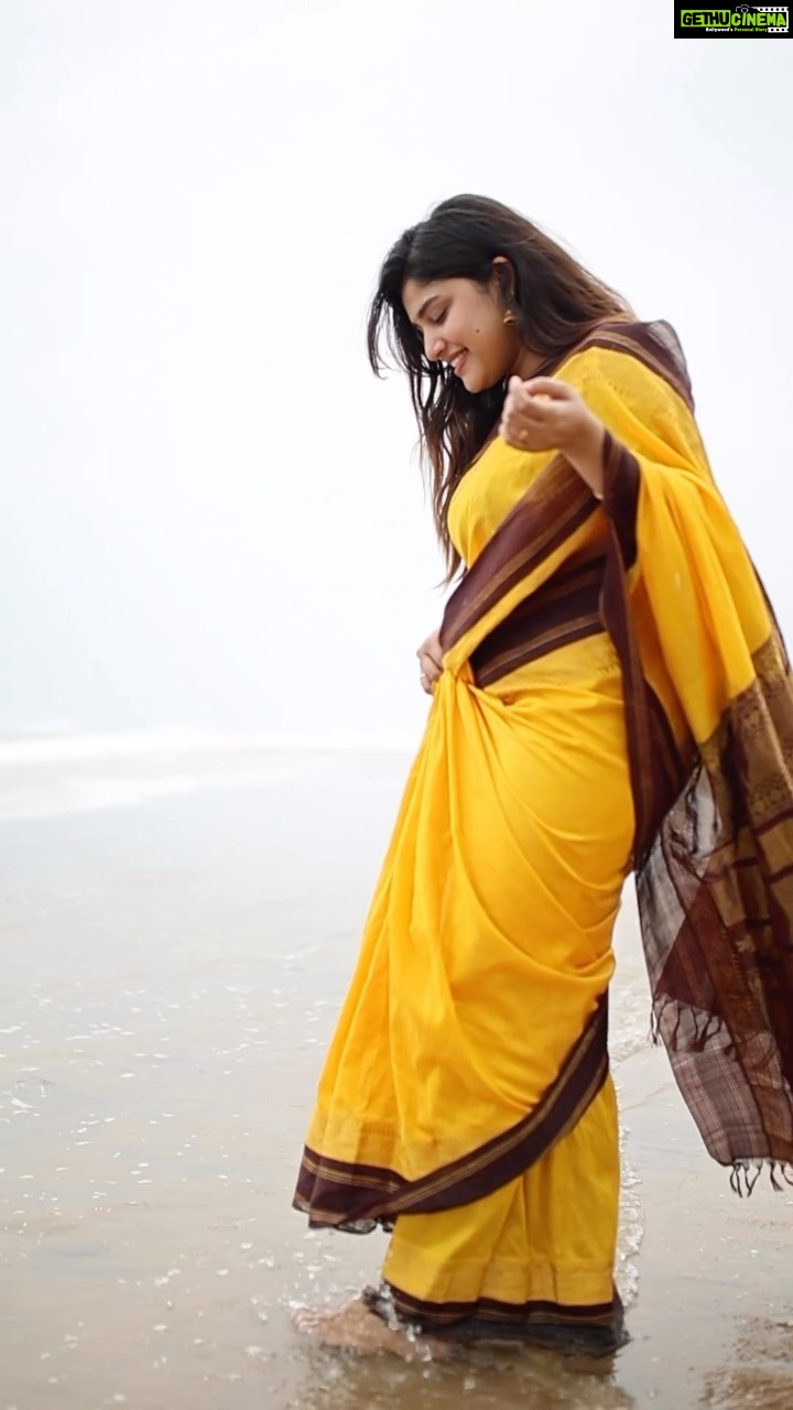 Shreya Anchan Instagram - Life Has Been a Blessing Since The Day i Met You ♥️ . . . . . VC : @dhanush__photography Location: @icchennai Saree : @kovaipattu 💕