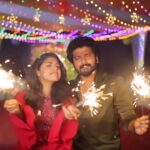 Shreya Anchan Instagram - Our Tala Diwali Thank you for making it so special and memorable papa😘 I love you ❤️ #taladiwali #diwali2022✨ #makingmemories . . . My outfit: @shanus_boutique VC : @dhanush__photography Decor : @smart_decors.in