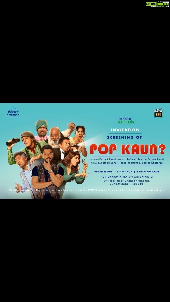 Shreyas Talpade Instagram - Best wishes @farhadsamji , @kunalkemmu @chunkypanday @rajpalofficial @iam_johnylever bhai and the entire team of #PopKaun..looks like a fun ride. Satish ji…we miss you.