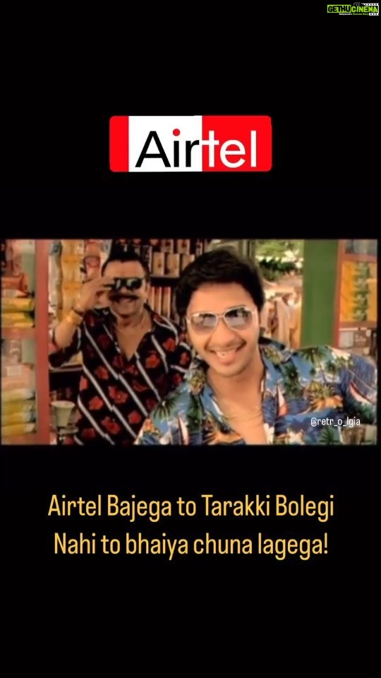 Shreyas Talpade Instagram - Repost from @retr_o_lgia Ah...What-A-Blast from the Past! @rajpalofficial bhai dekho what a gem...I think this ad was shot around 2010-11 and seeing this after so long felt so good. Thank you @retr_o_lgia for sharing this. Thank you for being our amazing director @shoojitsircar . It’s time we did some crazy stuff again.