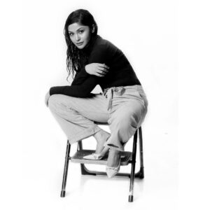 Shritha Sivadas Instagram - “What makes you different or weird, thats your strength “ Meryl streep.  Photography: @aghil_menon  Styling: @yedhuu  Costume: @veromodaindia  Makeup: @jennyluxe_  Studio & production: @maxxocreative