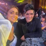 Shriya Saran Instagram - Just like that , Sending you love light and happiness , @manishmalhotraworld @manishmalhotra05